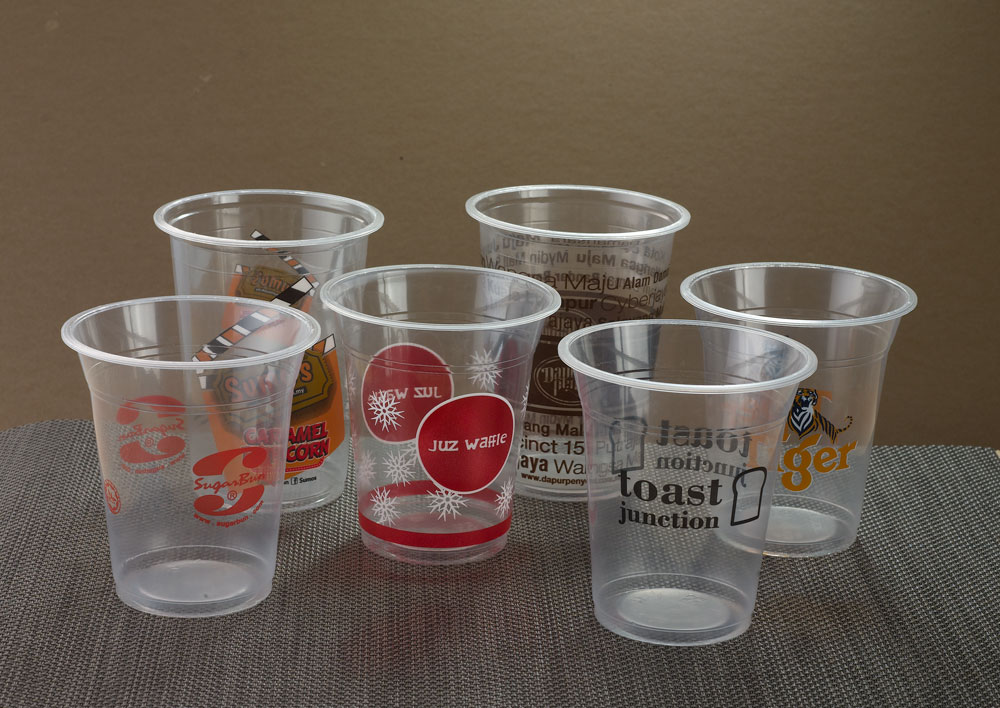 Custom Printed Food Container PP APet Plastic Cups